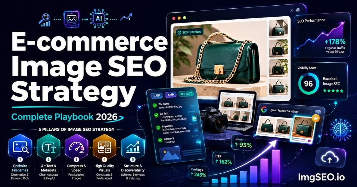 E-commerce Image SEO Strategy: Complete Playbook for 2026