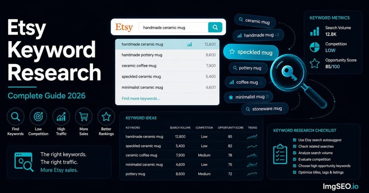 Etsy Keyword Research: Complete Guide to Finding Buyers in 2026