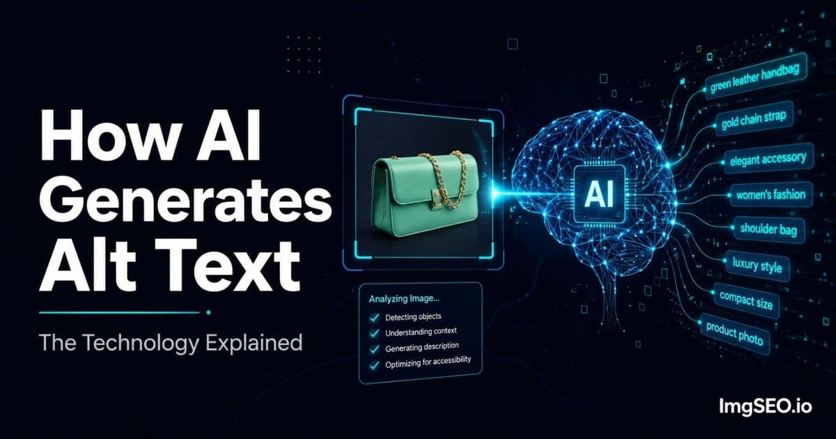How AI Generates Alt Text for Product Images: The Technology Explained