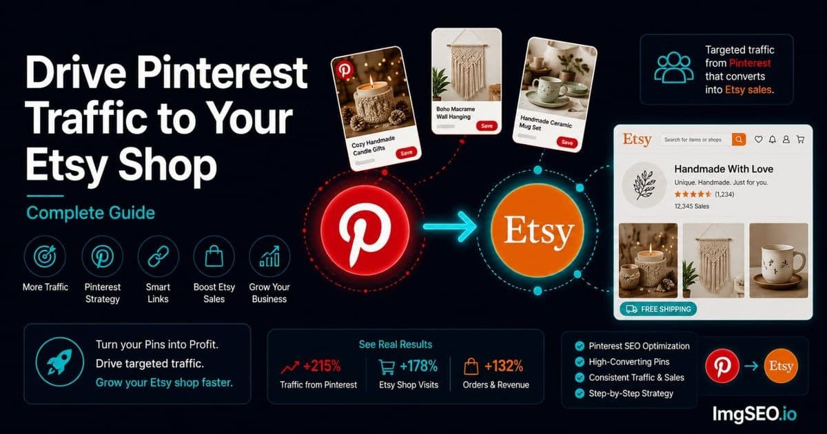 How to Drive Pinterest Traffic to Your Etsy Shop: Complete Guide 2026