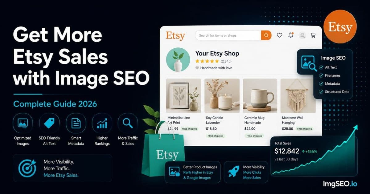 How to Get More Etsy Sales with Image SEO: Complete Guide 2026