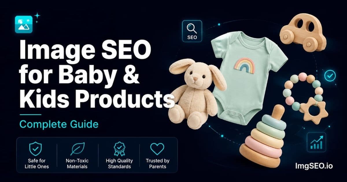 Image SEO for Baby and Kids Products: Complete Guide for Etsy and Shopify