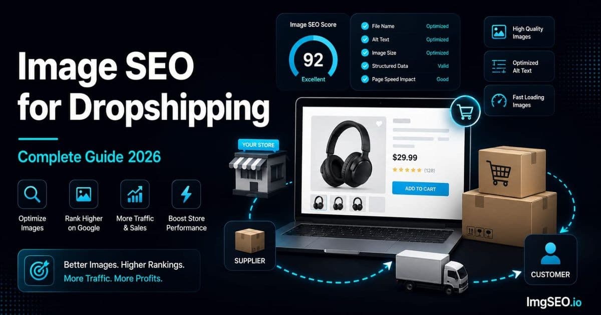 Image SEO for Dropshipping: How to Rank Supplier Images on Google in 2026