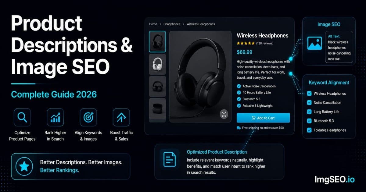 How to Write Product Descriptions with Image SEO in Mind: Complete Guide 2026