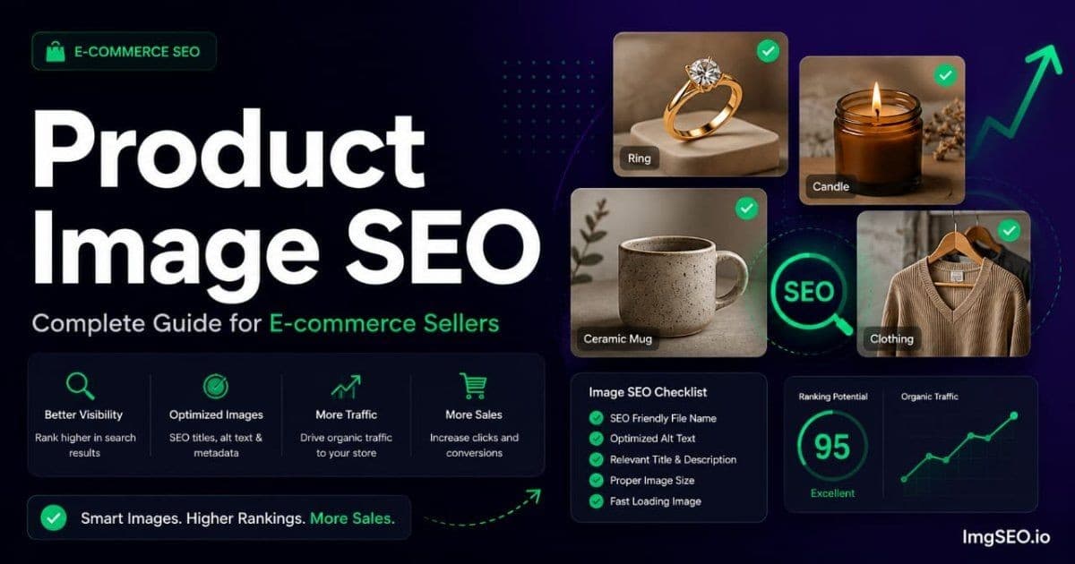 Product Image SEO: Complete Guide for E-commerce Sellers