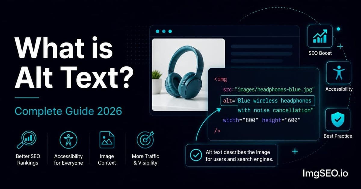 What is Alt Text? Complete Guide for E-commerce Sellers in 2026