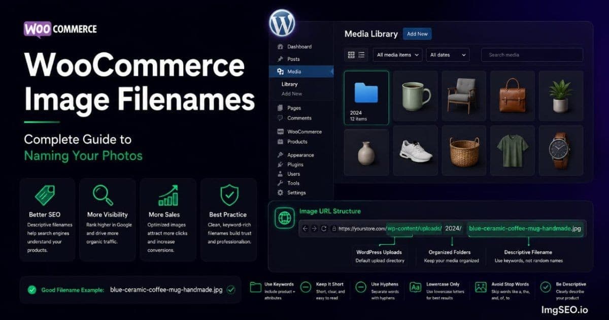 WooCommerce Image Filenames: The Complete Guide to Naming Your Photos