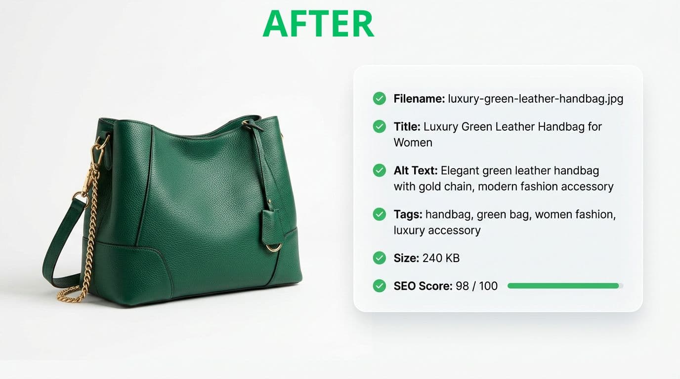 Product image after SEO optimization