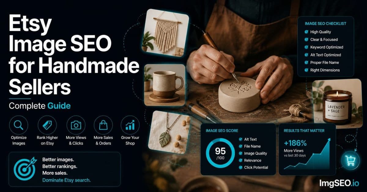Etsy Image SEO for Handmade Sellers: Complete Guide 2026