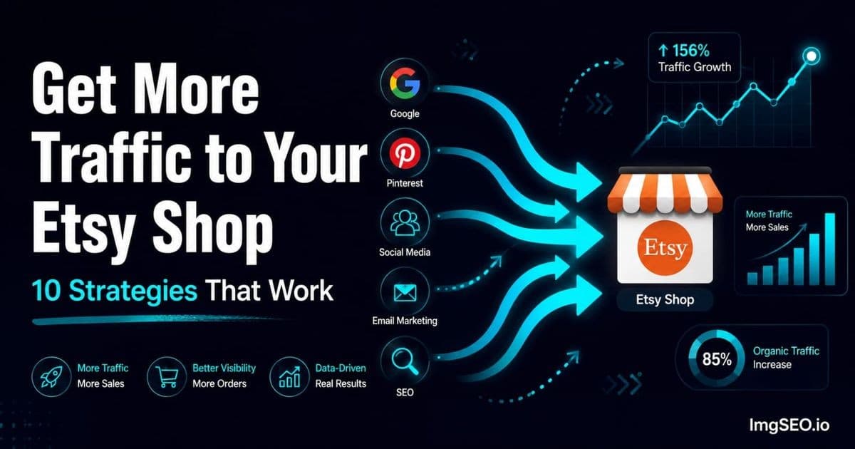 How to Get More Traffic to Your Etsy Shop: 10 Strategies That Work