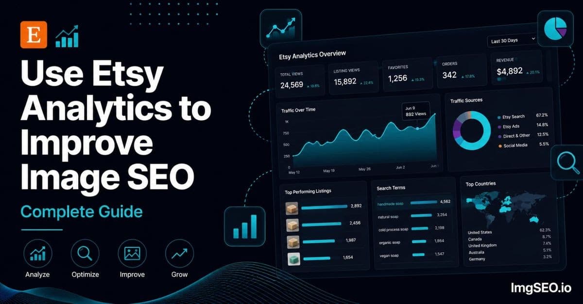 What Etsy Analytics Actually Tells You About Your Image SEO