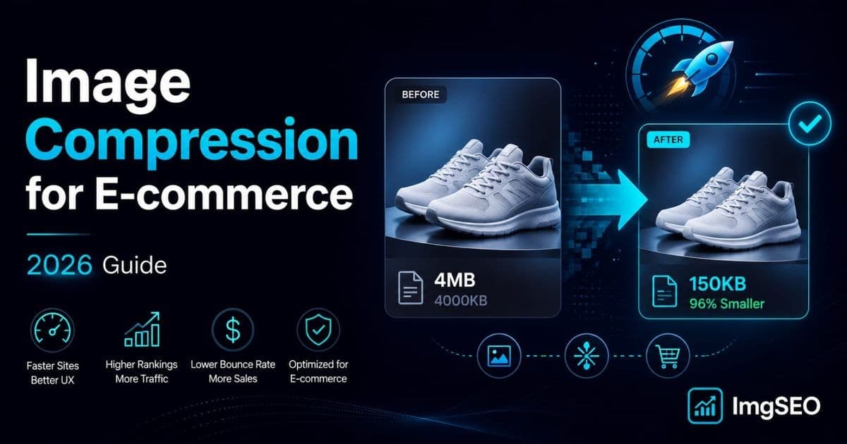 Image Compression for E-commerce: The Complete Guide to Faster, Higher-Ranking Stores in 2026