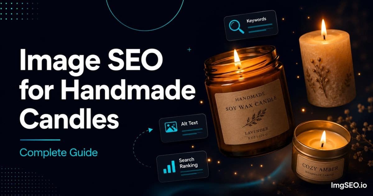 Image SEO for Handmade Candles: Complete Guide for Etsy and Shopify 2026