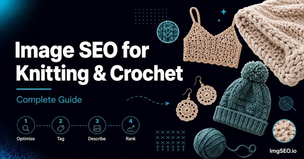 Image SEO for Handmade Knitting and Crochet: Complete Guide